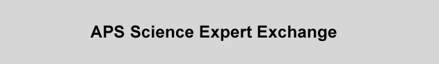 APS Science Expert Exchange